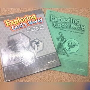 Exploring God's World Abeka Grade 3 Teacher Books Science